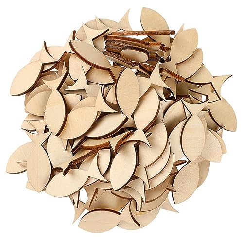 KAILIKETIY 100Stücke Holzfische Bastelset DIY Holzscheiben für Kreative Dekoration Leere Holzanhänger für Heimwerkerprojekte für und Inneneinrichtung KAILIKETIY 100Stücke Holzfische Bastelset DIY Holzscheiben für Kreative Dekoration Leere Holzanhänger für Heimwerkerprojekte für und Inneneinrichtung von KAILIKETIY