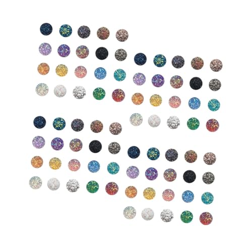 KAILIKETIY 100Stücke Runde Harz Strass Glitzernde Flachrücken Patch für Schmuckherstellung DIY Ohrringe Armbänder Zufällige Farben Bastelzubehör KAILIKETIY 100Stücke Runde Harz Strass Glitzernde Flachrücken Patch für Schmuckherstellung DIY Ohrringe Armbänder Zufällige Farben Bastelzubehör von KAILIKETIY