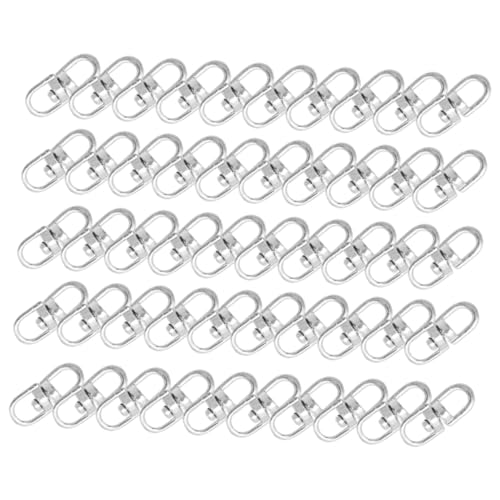 KAILIKETIY 100Stücke Swivel Trigger Clips Schnapphaken für DIY Haustierleinen Gepäckzubehör und Handwerksprojekte Sicher und Langlebig Installieren von KAILIKETIY