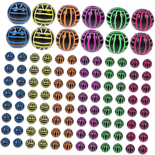 KAILIKETIY 100Stücke Volleyball Perlen DIY Acryl Sportperlen für Armbänder Schmuckzubehör Glatte Oberfläche für Kreative Bastelprojekte und KAILIKETIY 100Stücke Volleyball Perlen DIY Acryl Sportperlen für Armbänder Schmuckzubehör Glatte Oberfläche für Kreative Bastelprojekte und von KAILIKETIY