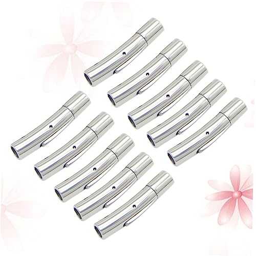KAILIKETIY 10Stücke Armband Verschlüsse Hochwertige Endkappen für DIY Schmuckherstellung Leicht und Hautfreundlich für Armbänder und KAILIKETIY 10Stücke Armband Verschlüsse Hochwertige Endkappen für DIY Schmuckherstellung Leicht und Hautfreundlich für Armbänder und von KAILIKETIY