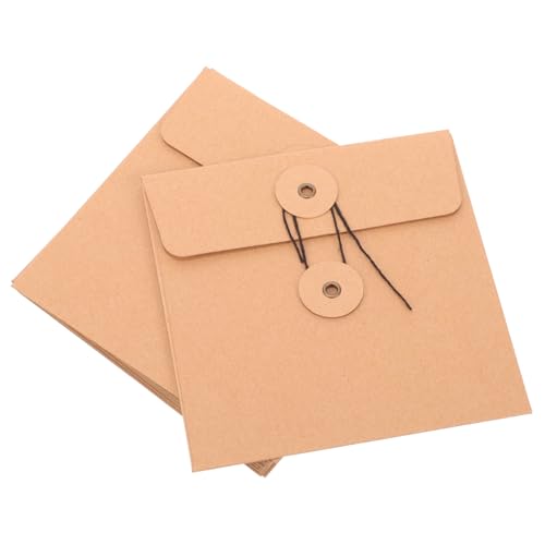 KAILIKETIY 10Stücke Braune CD aus Kraftpapier CD Hüllen für Dvd Verpackung Langlebige und Praktische Aufbewahrungstasche Schutz und Abheften Dvds KAILIKETIY 10Stücke Braune CD aus Kraftpapier CD Hüllen für Dvd Verpackung Langlebige und Praktische Aufbewahrungstasche Schutz und Abheften Dvds von KAILIKETIY