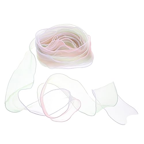 KAILIKETIY 10Stücke Organza Geschenkband DIY Kopfschmuck Blumenstrauß und Verpackung Hochwertiges Dekoband für Hochzeit Party und Bastelprojekte von KAILIKETIY