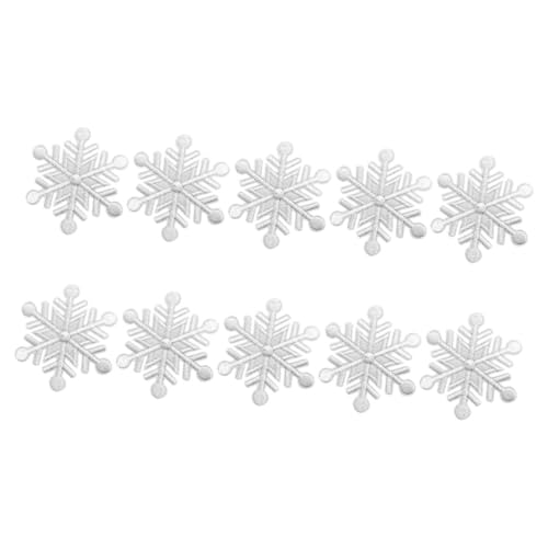 KAILIKETIY 10Stücke Schneeflocken Patches Gestickte Applikationen für Kleidung Taschen Rucksäcke Stylische Bügel Patches zur Dekoration und Reparatur Winter Deko KAILIKETIY 10Stücke Schneeflocken Patches Gestickte Applikationen für Kleidung Taschen Rucksäcke Stylische Bügel Patches zur Dekoration und Reparatur Winter Deko von KAILIKETIY