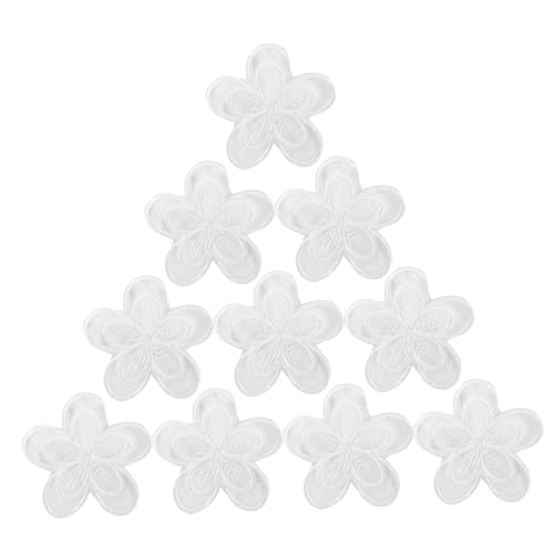KAILIKETIY 10Stücke Selbstklebende Organza Spitzenflicken Elegantes Design für Reparatur und Dekoration von Kleidungsstücken für Röcke und Spitzenkleider Langlebige von KAILIKETIY