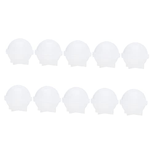 KAILIKETIY 10Stücke Silikonformen für DIY Epoxidharz Kugeln Runde Kristallformen für Bonbon und Kuchen Dekoration Leicht zu Reinigen und Flexibel von KAILIKETIY