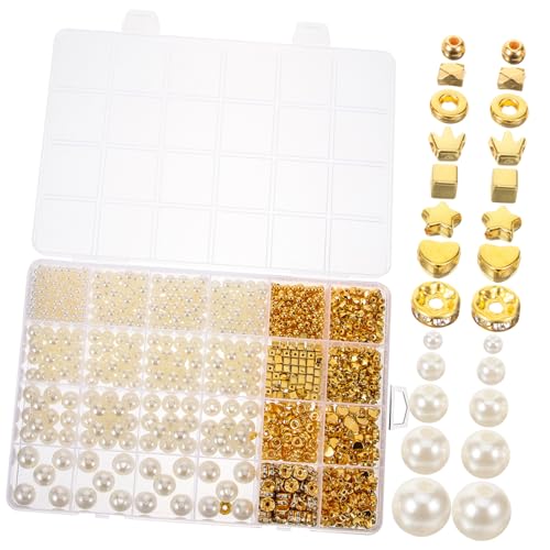 KAILIKETIY 1170Stücke Acrylperlen für DIY Schmuck Lose Perlen für Armbänder Dekoration für Projekte Robust Langlebig von KAILIKETIY