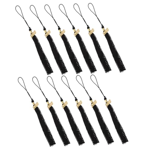KAILIKETIY 12 Stück 2023 Abschlusskappendekoration Klasse Von 2023 Quasten Gold Quasten Für Abschlusskappe 2023 Abschluss Quasten Abschlussfeier Akademisch Black Polyester KAILIKETIY 12 Stück 2023 Abschlusskappendekoration Klasse Von 2023 Quasten Gold Quasten Für Abschlusskappe 2023 Abschluss Quasten Abschlussfeier Akademisch Black Polyester von KAILIKETIY
