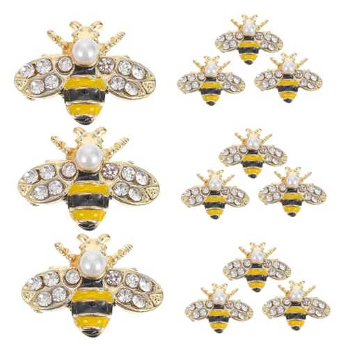 KAILIKETIY 12 Stück Bienen Nageldekorationen aus Legierung Süße Bienenform Nail Charms für Diy Nagelkunst Langlebige und Sichere Nagelschmuck Accessoires für Kunstliebhaber KAILIKETIY 12 Stück Bienen Nageldekorationen aus Legierung Süße Bienenform Nail Charms für Diy Nagelkunst Langlebige und Sichere Nagelschmuck Accessoires für Kunstliebhaber von KAILIKETIY