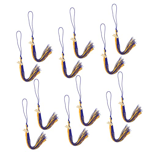 KAILIKETIY 12 Stück Doktorhut Quaste Hutquasten Gold Großes Abschlussornament Graduiertenquaste Schwarze Zeremonie Abschlussfeiern Absolventenkappe Abschlusskappen Topper KAILIKETIY 12 Stück Doktorhut Quaste Hutquasten Gold Großes Abschlussornament Graduiertenquaste Schwarze Zeremonie Abschlussfeiern Absolventenkappe Abschlusskappen Topper von KAILIKETIY