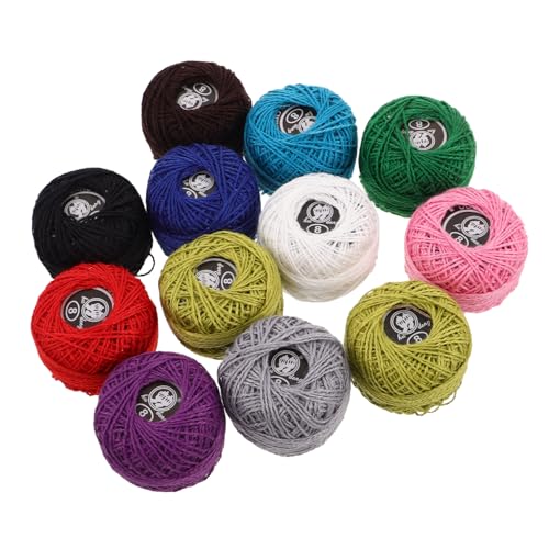 KAILIKETIY 12 Stück Stickgarn Aus Baumwolle Stricken Und Nähwerkzeuge Stickgarn Aus Seide Strickgarn-set Bastelfaden Kreuzstichfaden Stickfaden Baumwollfaden KAILIKETIY 12 Stück Stickgarn Aus Baumwolle Stricken Und Nähwerkzeuge Stickgarn Aus Seide Strickgarn-set Bastelfaden Kreuzstichfaden Stickfaden Baumwollfaden von KAILIKETIY