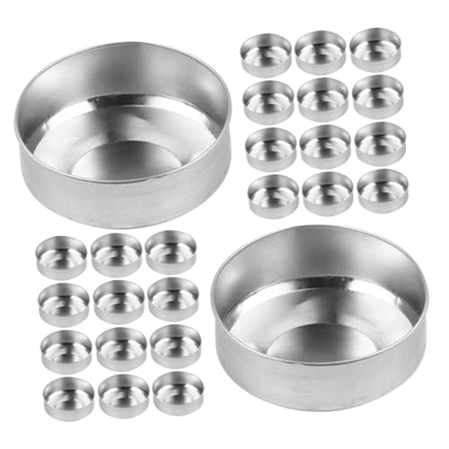 KAILIKETIY 120 Stück Kerzendose Aus Aluminium Kerzenherstellungstools Form Für Teelichtkerzen Kerzenform Selber Machen Dosen Für Teelichter Kerzenform Aus Wachs Silver KAILIKETIY 120 Stück Kerzendose Aus Aluminium Kerzenherstellungstools Form Für Teelichtkerzen Kerzenform Selber Machen Dosen Für Teelichter Kerzenform Aus Wachs Silver von KAILIKETIY