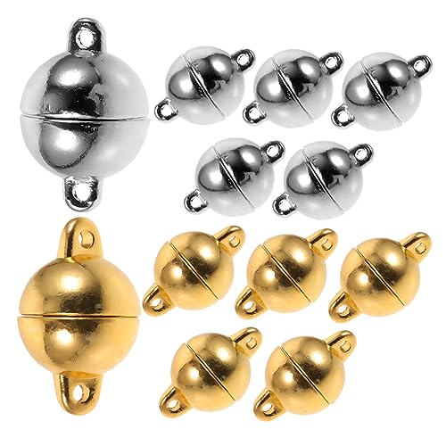 KAILIKETIY 12Stücke Teiliges Langlebige Magnetische Schmuckverschlüsse für DIY Armband und Halskette Einfache Handhabung und Stilvolles Design für Ihre Schmuckherstellung von KAILIKETIY