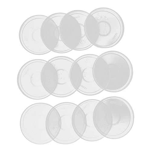 KAILIKETIY 12Stücke Teiliges Silikonform für Untersetzer DIY Epoxidharz Gießformen Runder Form für Tischdekoration und Kreative Bastelprojekte von KAILIKETIY