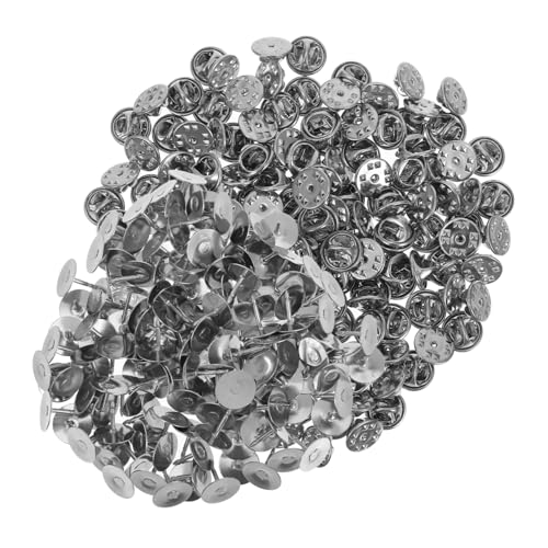 KAILIKETIY 150Sätze Brosche Kupplung Schmetterlinge Kupplung Abzeichen Rückenteile Nickelbasis für Anstecker Krawatten und Schmuckherstellung Einfach zu Bedienen KAILIKETIY 150Sätze Brosche Kupplung Schmetterlinge Kupplung Abzeichen Rückenteile Nickelbasis für Anstecker Krawatten und Schmuckherstellung Einfach zu Bedienen von KAILIKETIY