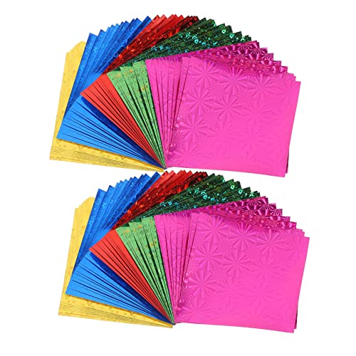 KAILIKETIY 150Stücke Origami Papier Farben Doppelseitiges Bastelpapier für DIY Handwerk und Origami Projekte Leicht zu Falten Kreativität und Spaß von KAILIKETIY