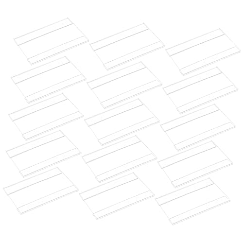KAILIKETIY 15Stücke Preisschilderhalter für Einzelhandel Regale Selbstklebend Robust und Langlebig zur Preisansicht Geschäften KAILIKETIY 15Stücke Preisschilderhalter für Einzelhandel Regale Selbstklebend Robust und Langlebig zur Preisansicht Geschäften von KAILIKETIY