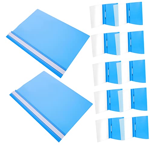 KAILIKETIY 15Stücke Teiliges Dokumentenorganisatoren Robuste Plastikbinder für Schule Büro und Reisen für Wichtige Unterlagen Tragbar und Langlebig von KAILIKETIY