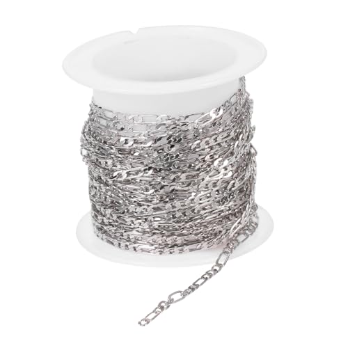 KAILIKETIY 1Rolle DIY Schmuckkette Kupfer Hochwertige Kette für Bastelprojekte und Handgemachte Schmuckstücke Langlebig und Komfortabel der Anwendung von KAILIKETIY