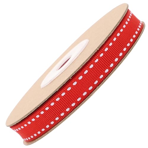 KAILIKETIY 1Rolle Dekoratives Geschenkband Rotes DIY Band für Verpackungen Yards für Feste Geburtstagsfeiern und Kreative Bastelprojekte von KAILIKETIY