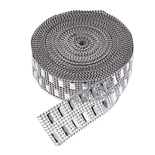 KAILIKETIY 1Rolle Funkelndes Strassband Reihig für DIY Schmuck und Kunsthandwerk Zuschneidbar Hochwertiges Material Dekoration von KAILIKETIY