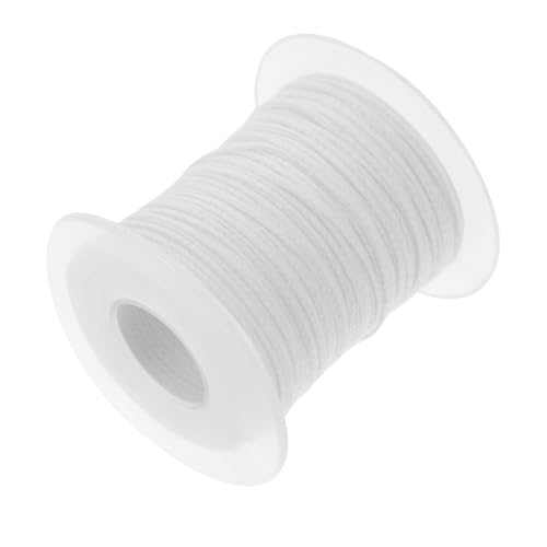 KAILIKETIY 1Rolle Kerzendocht Dochtspule für DIY Kerzenherstellung für Säulen und Stumpenkerzen mit Metallischen Dochtlaschen und Einfach KAILIKETIY 1Rolle Kerzendocht Dochtspule für DIY Kerzenherstellung für Säulen und Stumpenkerzen mit Metallischen Dochtlaschen und Einfach von KAILIKETIY