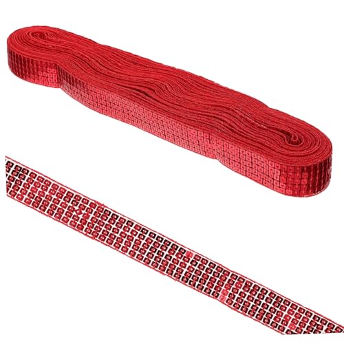 KAILIKETIY 1Rolle Paillettenverkleidung Yards Reihige Glänzende Stoffverzierung für DIY Kostüme Kleidung und Dekoration Hochwertiges Hautfreundliches Material für Kreative KAILIKETIY 1Rolle Paillettenverkleidung Yards Reihige Glänzende Stoffverzierung für DIY Kostüme Kleidung und Dekoration Hochwertiges Hautfreundliches Material für Kreative von KAILIKETIY