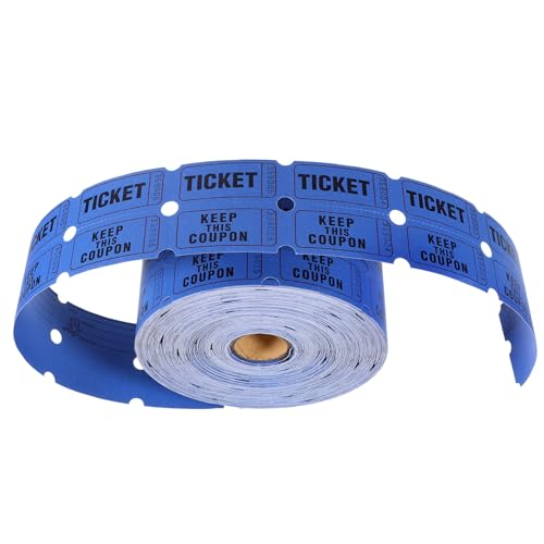 KAILIKETIY 1Rolle Roten Lotterietickets für Veranstaltungen Buntes Design Einfach zu für Feiern und Spiele KAILIKETIY 1Rolle Roten Lotterietickets für Veranstaltungen Buntes Design Einfach zu für Feiern und Spiele von KAILIKETIY