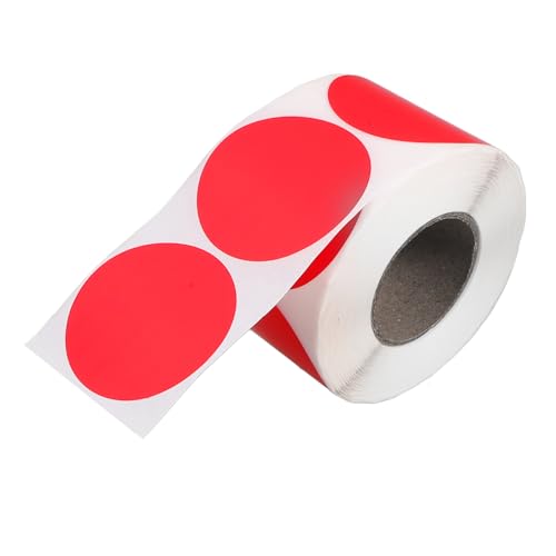 KAILIKETIY 1Rolle Runde Drucketiketten Selbstklebend Thermopapier Beschreibbar für Versand und Organisation Abgerundete Ecken Mattschwarze Oberfläche KAILIKETIY 1Rolle Runde Drucketiketten Selbstklebend Thermopapier Beschreibbar für Versand und Organisation Abgerundete Ecken Mattschwarze Oberfläche von KAILIKETIY