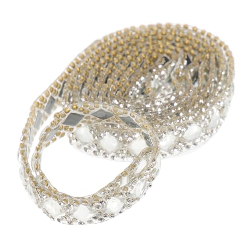 KAILIKETIY 1Rolle Wasserfestes Strassband Selbstklebendes Dekoband für DIY Kunsthandwerk Breit für Kleidung Handtaschen Geschenkverpackungen Bastelprojekte KAILIKETIY 1Rolle Wasserfestes Strassband Selbstklebendes Dekoband für DIY Kunsthandwerk Breit für Kleidung Handtaschen Geschenkverpackungen Bastelprojekte von KAILIKETIY