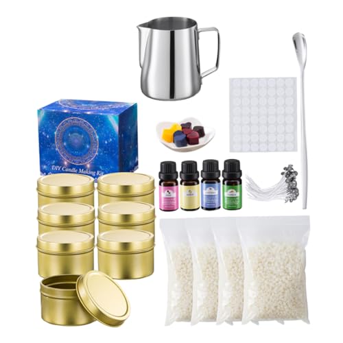 KAILIKETIY 1Satz DIY Kerzenherstellung Set mit Hochwertigen Materialien für Erwachsene und Jugendliche Ätherische Öle Kerzendochte und Praktische Werkzeuge für Kreative KAILIKETIY 1Satz DIY Kerzenherstellung Set mit Hochwertigen Materialien für Erwachsene und Jugendliche Ätherische Öle Kerzendochte und Praktische Werkzeuge für Kreative von KAILIKETIY