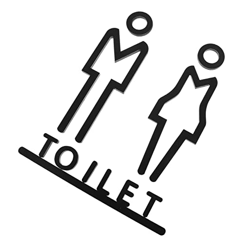 KAILIKETIY 1Satz Kreatives Toilettenschild Aus Acryl Für Damen Und Hochwertige Waschraum Zeichenplatte Für Wegweisung Im Badezimmer Langlebig Und Praktisch KAILIKETIY 1Satz Kreatives Toilettenschild Aus Acryl Für Damen Und Hochwertige Waschraum Zeichenplatte Für Wegweisung Im Badezimmer Langlebig Und Praktisch von KAILIKETIY