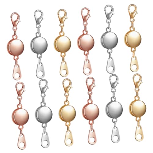 KAILIKETIY 1Satz Magnetische Schmuckverschlüsse Multifunktionale und Armbandverbinder DIY Magnetverschluss für Schmuckherstellung Runde und Praktische Designlösung KAILIKETIY 1Satz Magnetische Schmuckverschlüsse Multifunktionale und Armbandverbinder DIY Magnetverschluss für Schmuckherstellung Runde und Praktische Designlösung von KAILIKETIY