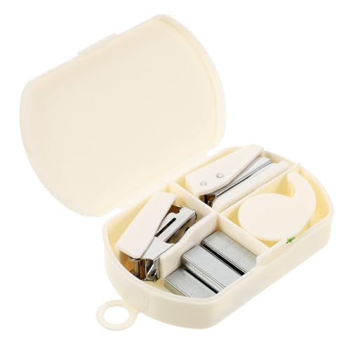 KAILIKETIY 1Satz Multifunktionale Handheld Klebeband Schneiderbox Tragbarer Puncher für Scrapbooking Süßes Schulmaterial und Bürobedarf für Kreative Projekte und DIY Handwerk von KAILIKETIY