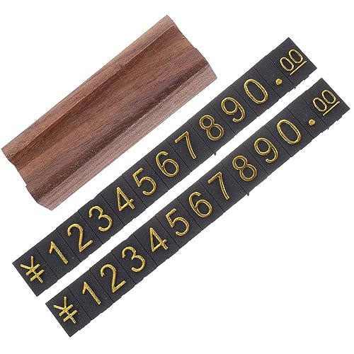 KAILIKETIY 1Satz Preisschild für Schmuck Flexibler Preiswürfel aus Wiederverwendbar für Einzelhandel Juweliergeschäfte Einfache Anpassung Preisangabe von KAILIKETIY
