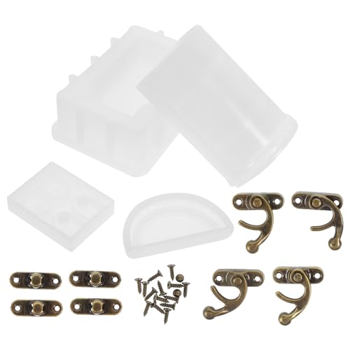 KAILIKETIY 1Satz Silikonform für Epoxidharz Schatzkiste DIY Gießform für Aufbewahrungsboxen Wiederverwendbar und Leicht zu Reinigen für Schmuck und Kreative Projekte von KAILIKETIY