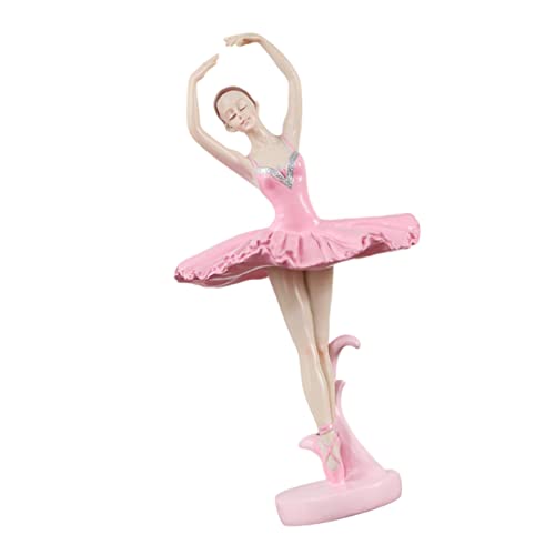 KAILIKETIY 1Stück Ballettmädchen Harzfigur Ballerina Dekoration Kreative Tischdeko für Zuhause und Büro Langlebig und Farbgebung von KAILIKETIY