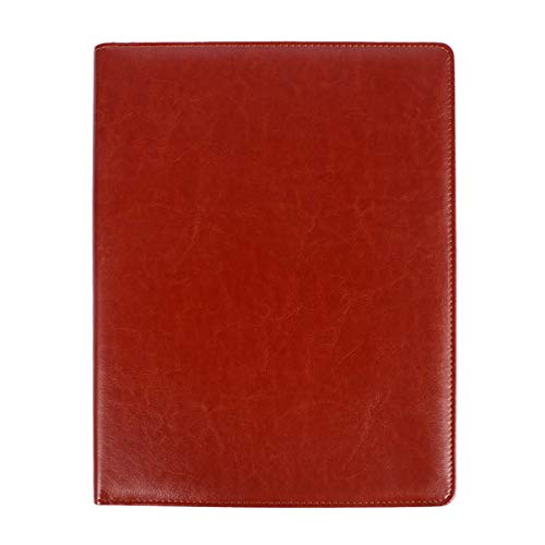 KAILIKETIY 1Stück Dateiordner aus Leder Braun mit Edelstahlclip Multifunktional für Schule Büro und Zuhause zur Organisation von Dokumenten und Unterlagen KAILIKETIY 1Stück Dateiordner aus Leder Braun mit Edelstahlclip Multifunktional für Schule Büro und Zuhause zur Organisation von Dokumenten und Unterlagen von KAILIKETIY