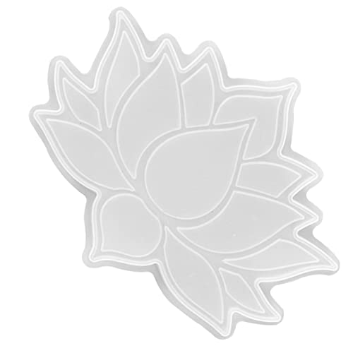 KAILIKETIY 1Stück Lotus Silikonform für Untersetzer DIY Cup Pad Herstellung Kreative Blumenform Flexible Gießform für Epoxidharz für Dekorationen und KAILIKETIY 1Stück Lotus Silikonform für Untersetzer DIY Cup Pad Herstellung Kreative Blumenform Flexible Gießform für Epoxidharz für Dekorationen und von KAILIKETIY