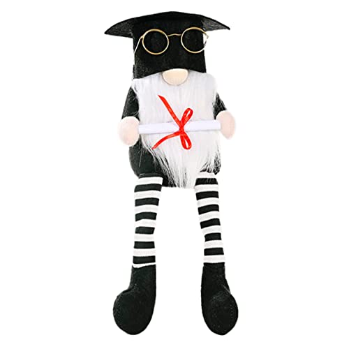KAILIKETIY 1stück GNOME Puppe Mit Abschlussmütze Und Brille Süßes Deko-Spielzeug Für Abschluss Geschenkidee Für Klassenkameraden Und Freunde Aus Hochwertigem Gefertigt Einzigartig Und von KAILIKETIY