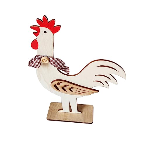 KAILIKETIY 1stück Holz Henne Ostern Dekoration Kreatives Huhn Ornament Für Tischdeko Holz Ostern Zubehör Für Zuhause Und Büro Lustiges Hühnerdesign KAILIKETIY 1stück Holz Henne Ostern Dekoration Kreatives Huhn Ornament Für Tischdeko Holz Ostern Zubehör Für Zuhause Und Büro Lustiges Hühnerdesign von KAILIKETIY