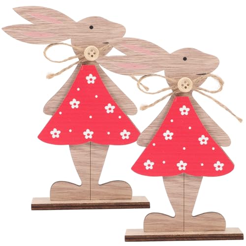 KAILIKETIY 2 Stück Osterdekorationen Gel Zwerge Plüsch Hasenballons Küken Frühling jo Easter Decoration Ostern tischdeko hochzeitsdeko Tischschild aus Holz Ostertischdeko aus Holz hölzern rot KAILIKETIY 2 Stück Osterdekorationen Gel Zwerge Plüsch Hasenballons Küken Frühling jo Easter Decoration Ostern tischdeko hochzeitsdeko Tischschild aus Holz Ostertischdeko aus Holz hölzern rot von KAILIKETIY