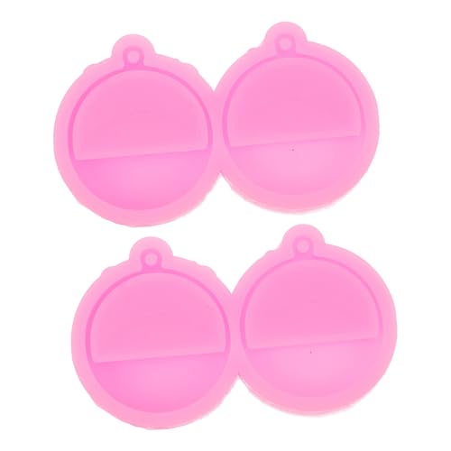 KAILIKETIY 2 Stück Silikon Ohrring Formen Runde Epoxidharz Gießform für DIY Schmuck Einfach zu Reinigen Wiederverwendbar für Kreative Ohrringe und Dekorationen KAILIKETIY 2 Stück Silikon Ohrring Formen Runde Epoxidharz Gießform für DIY Schmuck Einfach zu Reinigen Wiederverwendbar für Kreative Ohrringe und Dekorationen von KAILIKETIY