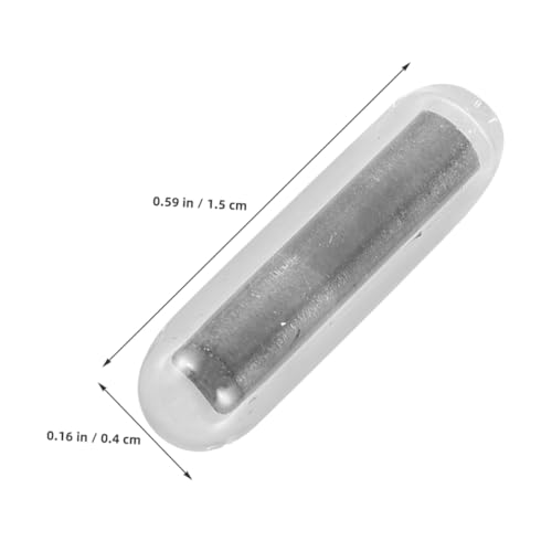 KAILIKETIY 2 Stück Teiliges Ptfe Magnetrührstäbe mit Glasgehäuse Langlebige Labor Rührstäbe für Effizientes Mischen Vielseitig Einsetzbar und Leicht zu Reinigen für Wiederverwendbar von KAILIKETIY