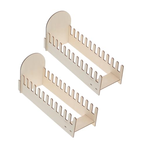 KAILIKETIY 2 Stück Weihnachtskartenhalter Ständer Präsentationsständer Für Grußkarten Holzkartenhalter Kartenständer Posterhalter Tragbarer Grußkartenhalter Kartenständer von KAILIKETIY