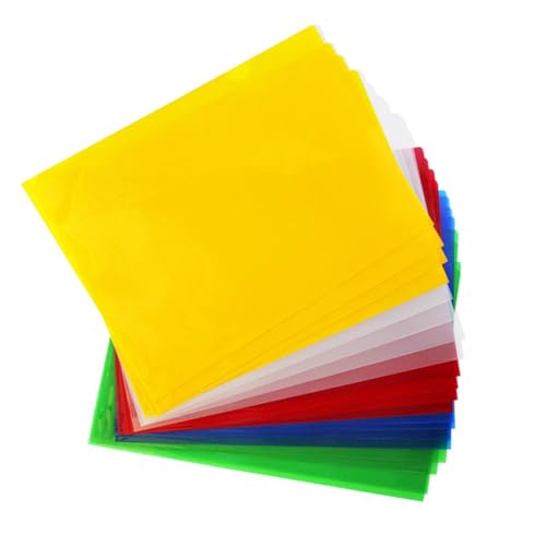 KAILIKETIY 20 Stück Dokumententaschen Wasserdichte Transparente Form Mappe für Dokumente Organisieren und Abheften Vielseitig für Büro Schule und Zuhause Zufällige Farbe Zufällige Farbe KAILIKETIY 20 Stück Dokumententaschen Wasserdichte Transparente Form Mappe für Dokumente Organisieren und Abheften Vielseitig für Büro Schule und Zuhause Zufällige Farbe Zufällige Farbe von KAILIKETIY