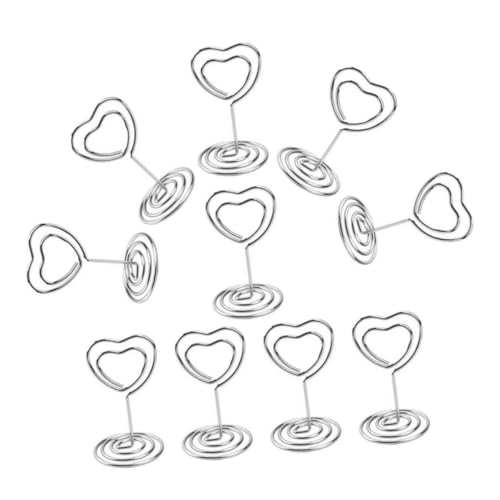 KAILIKETIY 20 Stück Teiliges Metall clip Stabilem Sockel Silberne Tischkartenhalter und Foto clips für Hochzeit Party Büro und Tischdekoration Platzsparend Rostfrei Vielseitig Einsetzbar KAILIKETIY 20 Stück Teiliges Metall clip Stabilem Sockel Silberne Tischkartenhalter und Foto clips für Hochzeit Party Büro und Tischdekoration Platzsparend Rostfrei Vielseitig Einsetzbar von KAILIKETIY