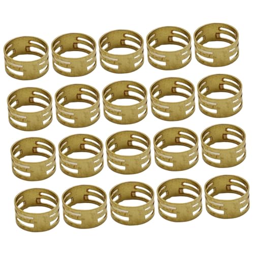 KAILIKETIY 20 Stück Teiliges Schmuckbastel Jump Ring Öffner und Schließer aus Kupfer mit Verschiedenen Öffnungsgrößen Langlebiges DIY Werkzeug zum Einfachen Öffnen und Schließen von Ringen KAILIKETIY 20 Stück Teiliges Schmuckbastel Jump Ring Öffner und Schließer aus Kupfer mit Verschiedenen Öffnungsgrößen Langlebiges DIY Werkzeug zum Einfachen Öffnen und Schließen von Ringen von KAILIKETIY