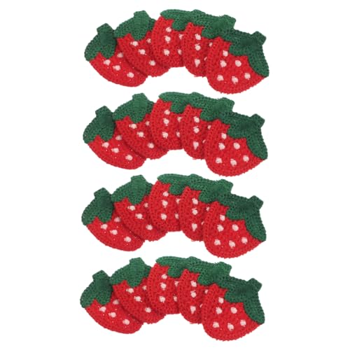 KAILIKETIY 20 Stück Teiliges Süße Gestickte Aufnäher Strickstoff für Kleidung und Taschen Diy Dekorationszubehör für Projekte von KAILIKETIY