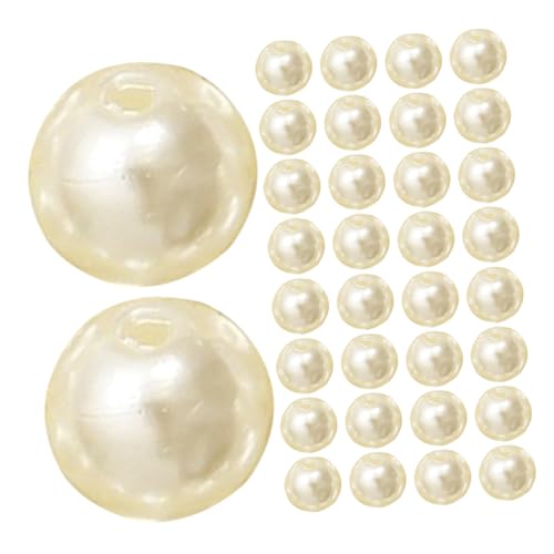 KAILIKETIY 200 Stück Abs Imitationsperlen mit Weiße Runde Kunststoffperlen Langlebig und Kratzfest Leicht für DIY Schmuckherstellung Armbänder Halsketten und Basteldekorationen KAILIKETIY 200 Stück Abs Imitationsperlen mit Weiße Runde Kunststoffperlen Langlebig und Kratzfest Leicht für DIY Schmuckherstellung Armbänder Halsketten und Basteldekorationen von KAILIKETIY